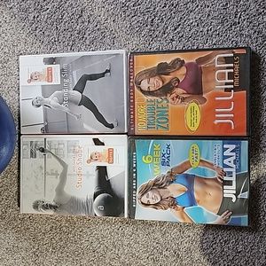 Bundle of 4 workout DVDs